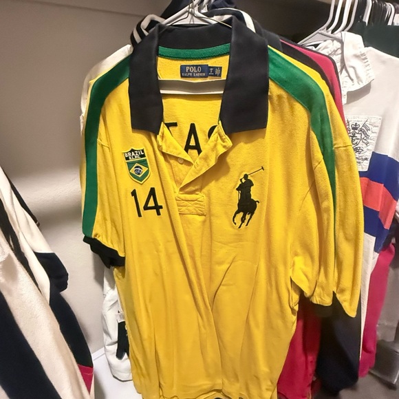 Ralph Lauren Black Casual Button-Down Shirt/ Multiple Ralph Lauren collar shirts - Picture 6 of 16